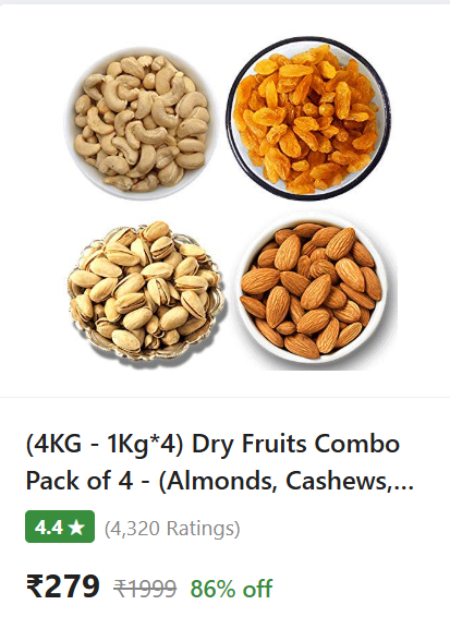 Dry Fruits Combo